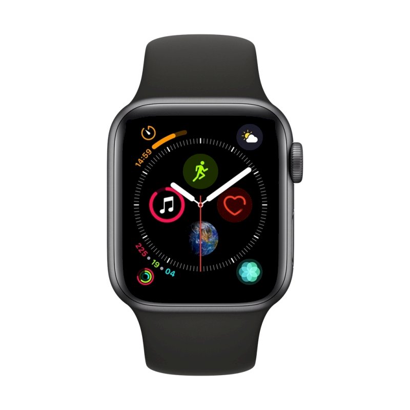 Watch Series 4 GPS Aluminium 44mm Space Grey Sport Band MU6D2FDA