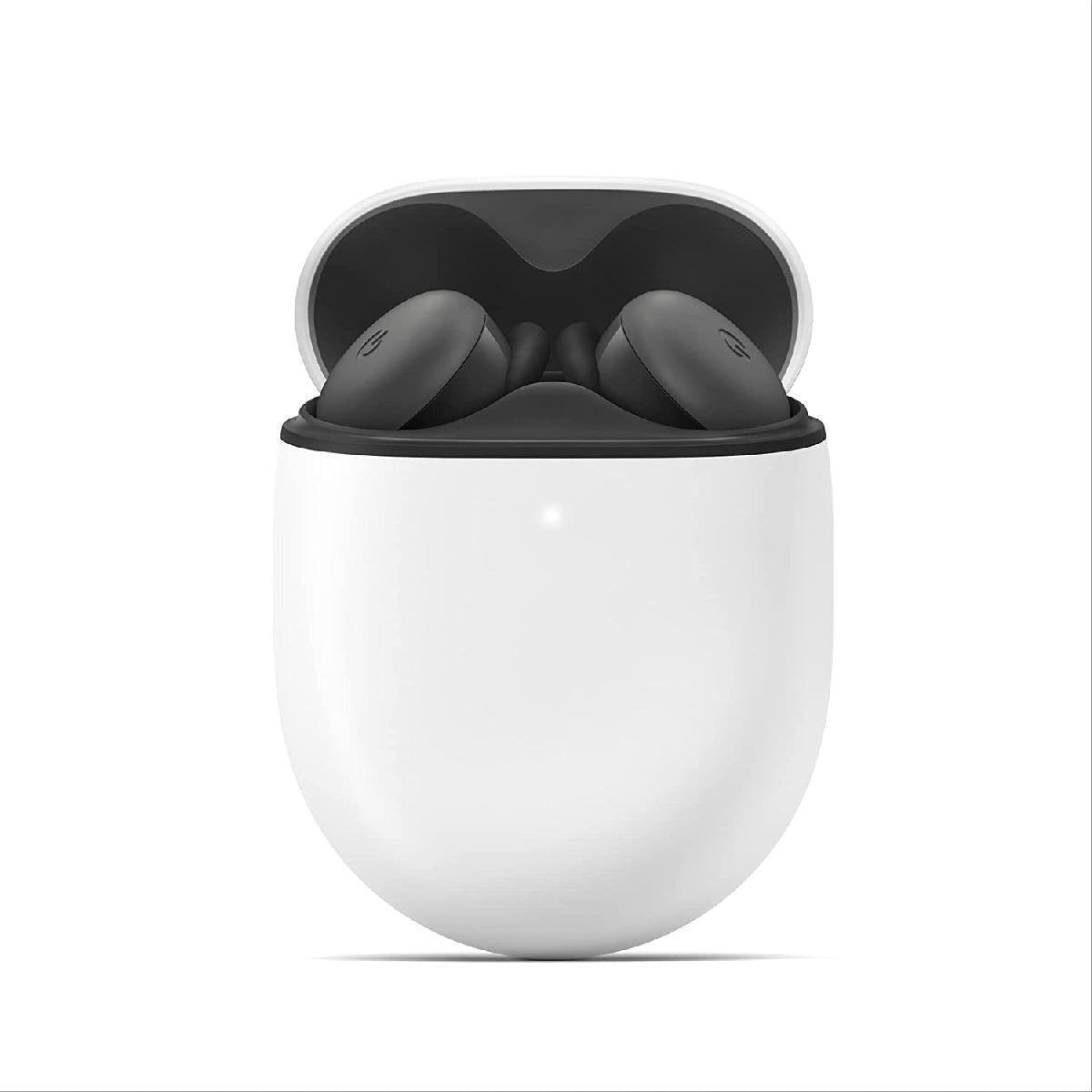 Google Pixel Buds A-Series Bluetooth Handsfree με Θήκη Φόρτισης Charcoal/Black GA04281-EU