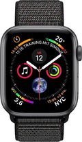 Apple Watch Series 4 GPS 44mm Grey Alum Black Sport Loop (MU6E2TYA)