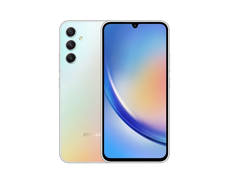 Galaxy A34 5G Dual SIM (6GB/128GB) Awesome Silver