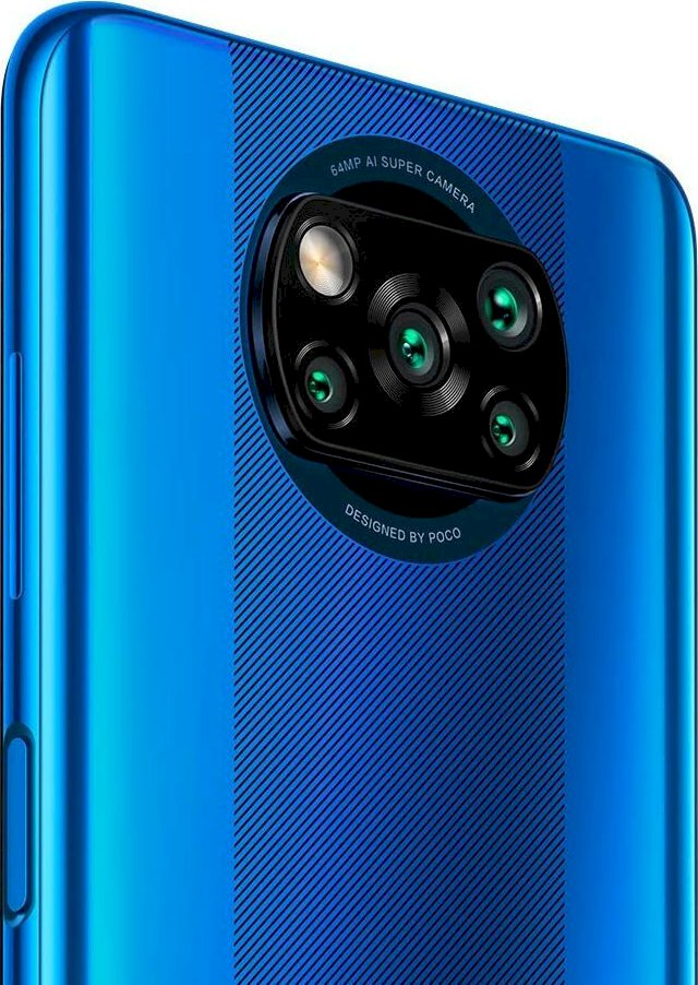 Xiaomi Poco X3 NFC (128GB-6GB) Cobalt Blue EU(M2007J20CG)