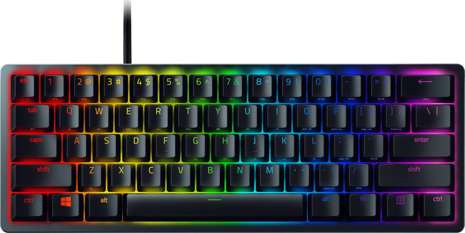 Razer Huntsman Mini Purple Switches US Layout (RZ03-03390100-R3M1]