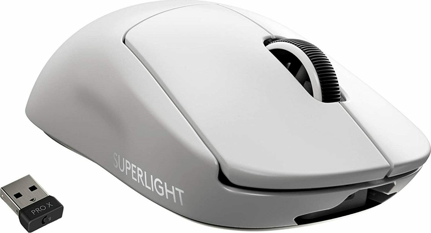 Logitech Pro X Superlight wireless Gaming mouse 25600 DPI Λευκό 910-005943
