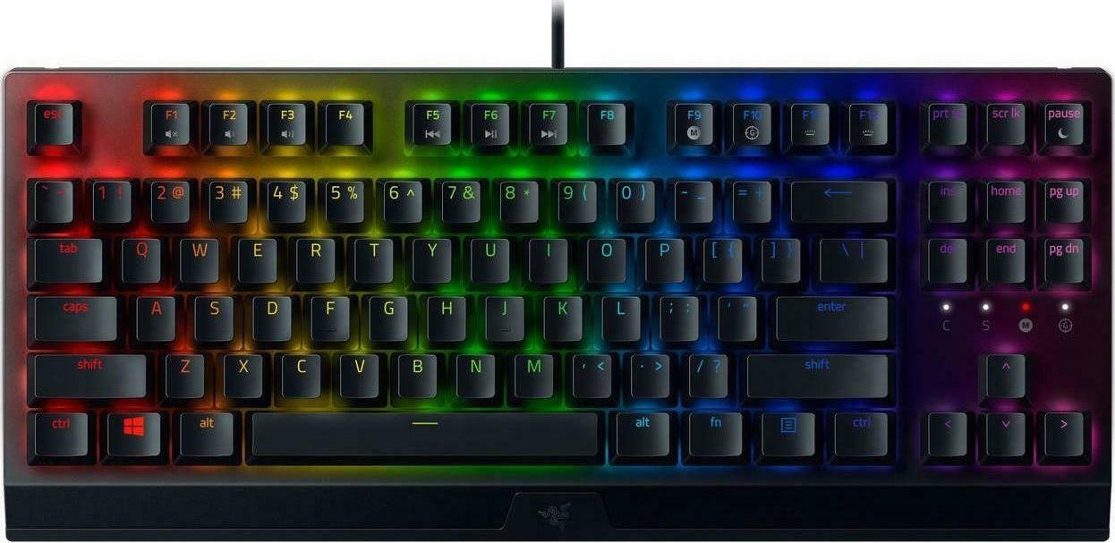 BLACKWIDOW V3 TENKEYLESS Mechanical Gaming Keyboard US Layout - Green Switches (RZ03-03490100-R3M1)